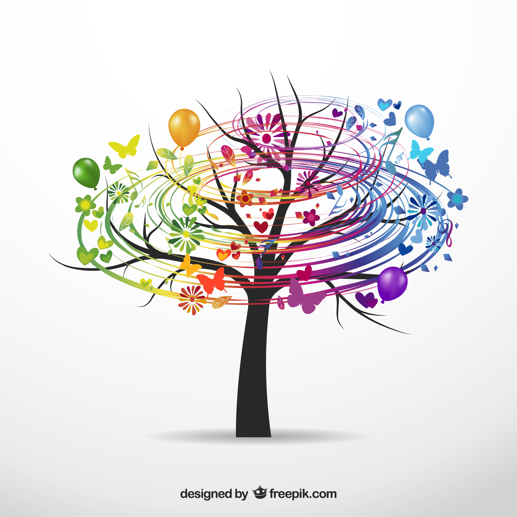 colorful tree-150-01 colorful tree-150-01